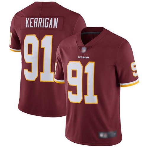 Washington Redskins Limited Burgundy Red Men Ryan Kerrigan Home Jersey NFL Football #91 Vapor